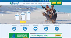Desktop Screenshot of belmontsavings.com